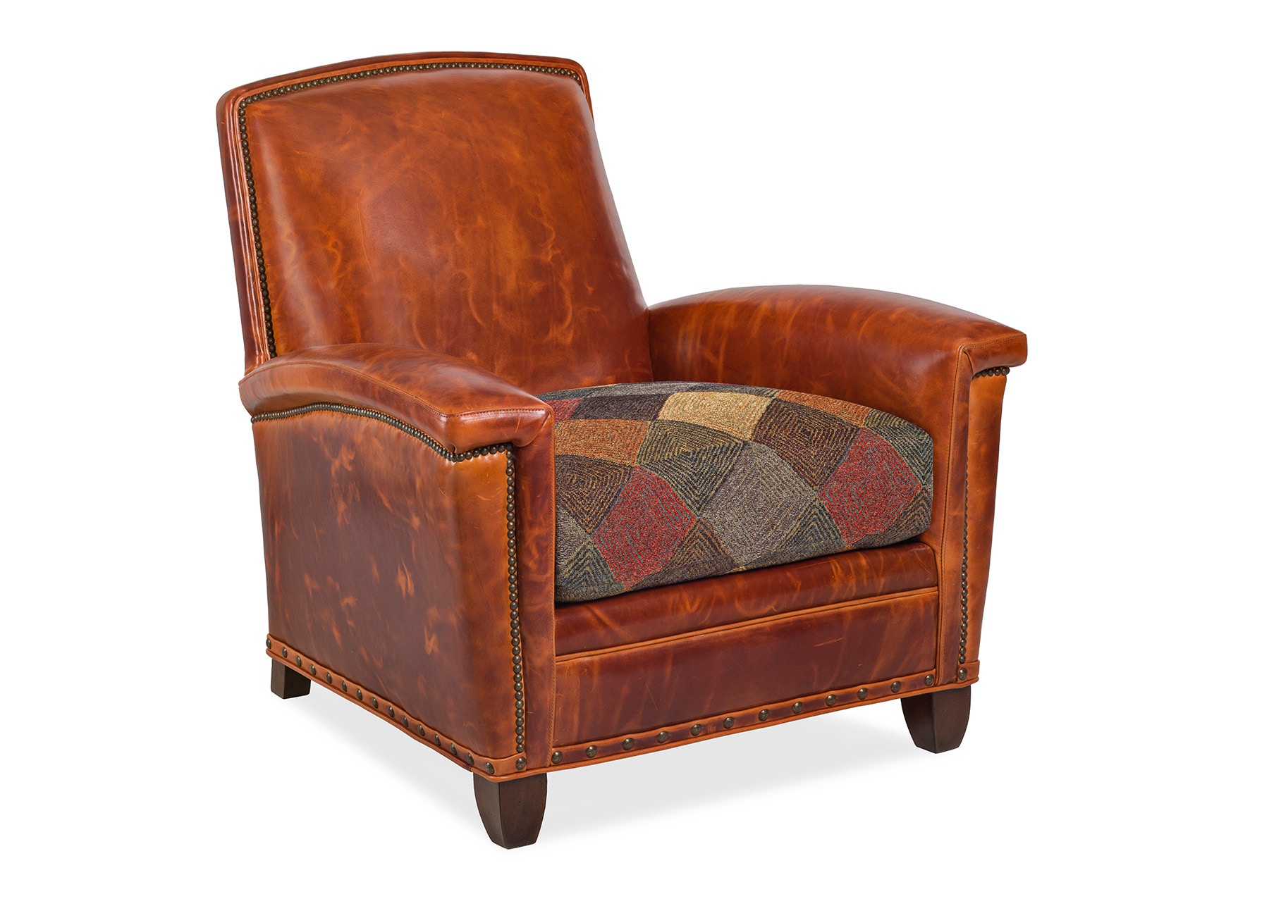 Hancock and Moore Living Room Arm Chairs French Curve Chair 6155-1
